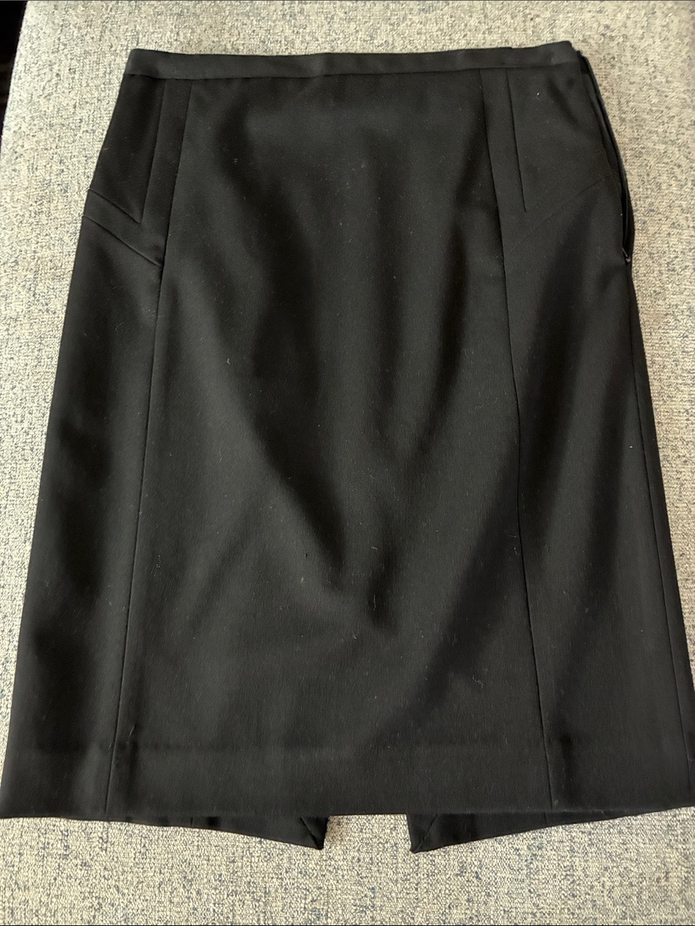 Express Black Tailored Pencil Skirt